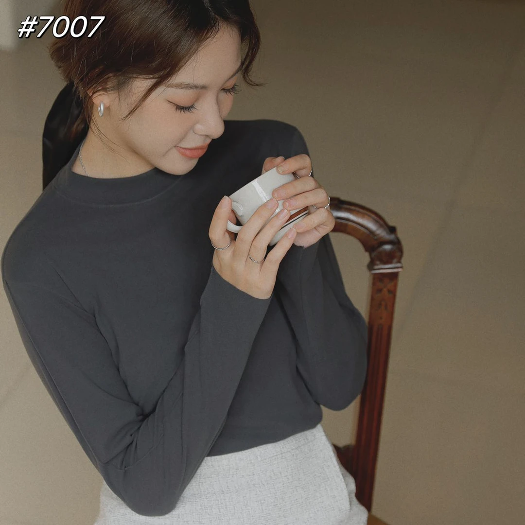 7007女装韩版时尚百搭打底衫