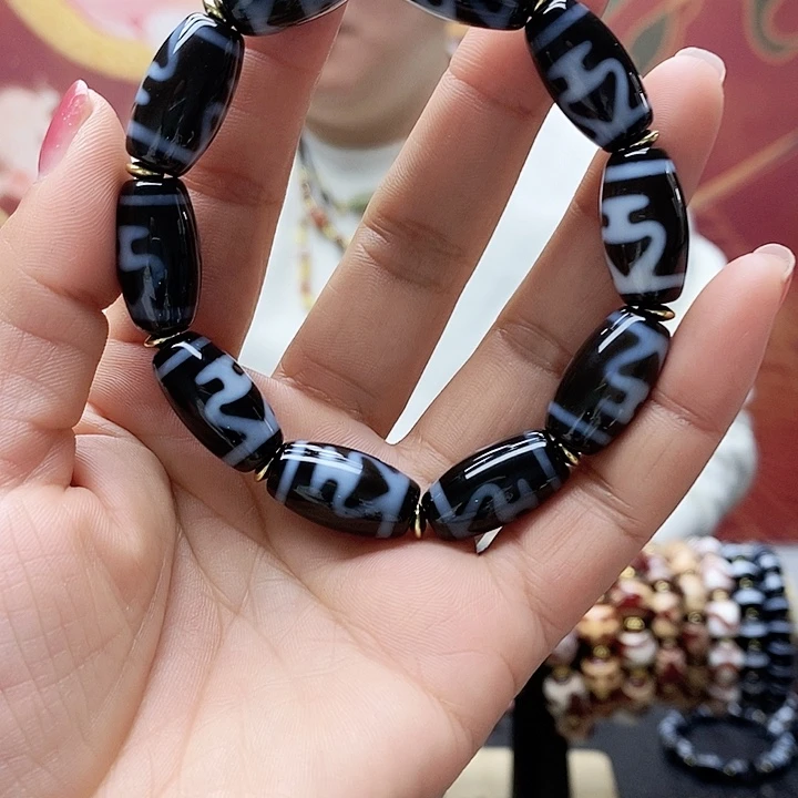 玛瑙/玉髓合金颈饰