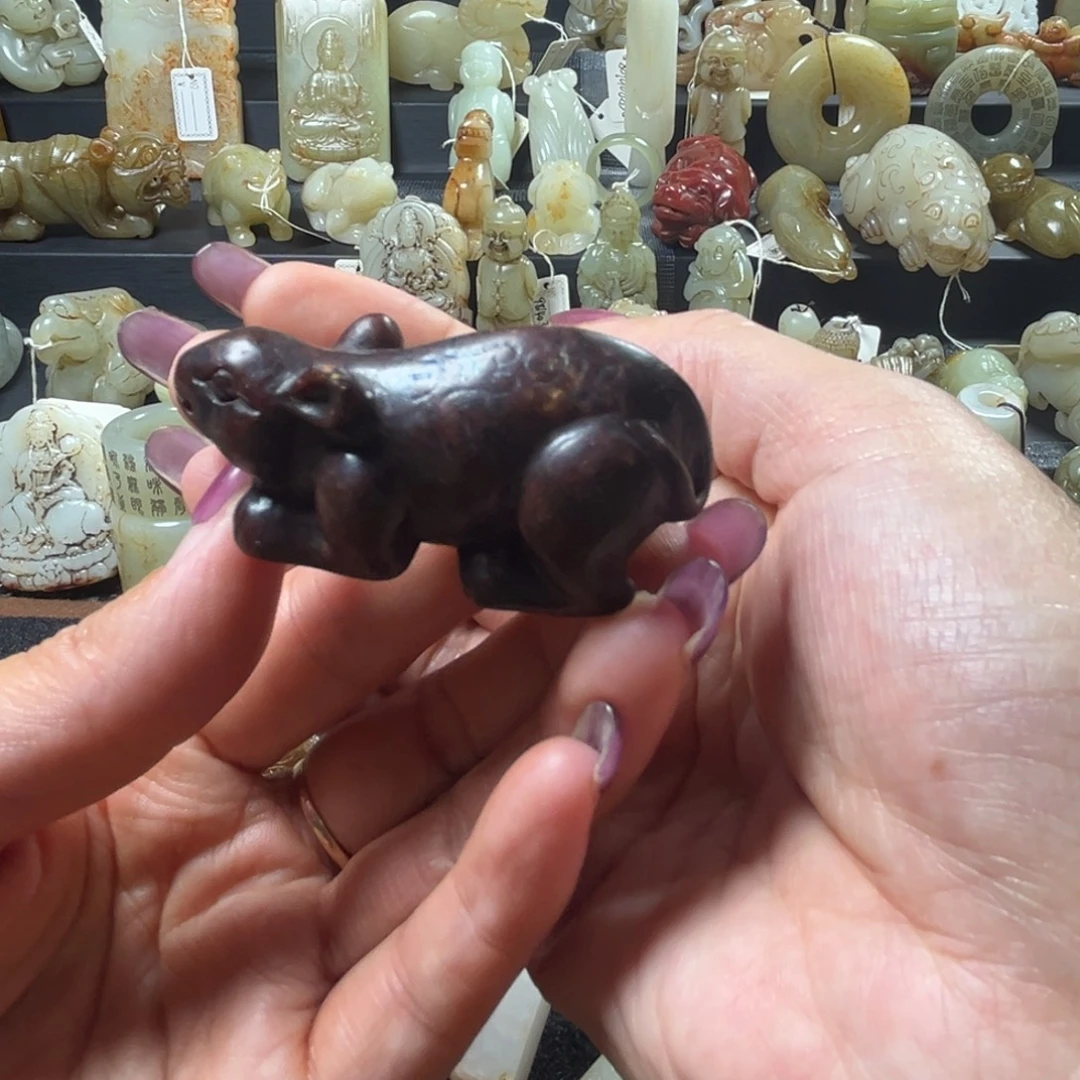 和田玉未镶嵌吊坠(赠链)