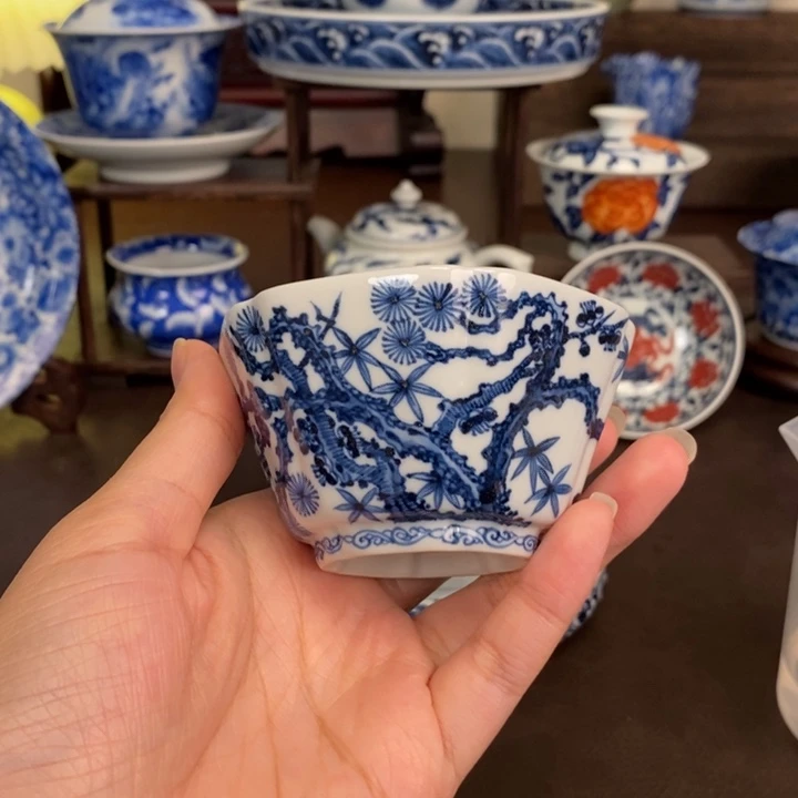 景德镇陶瓷手工手绘