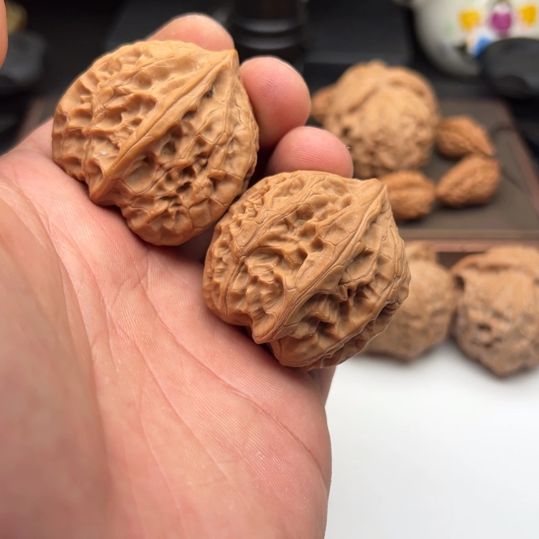 文玩核桃把件火苗41