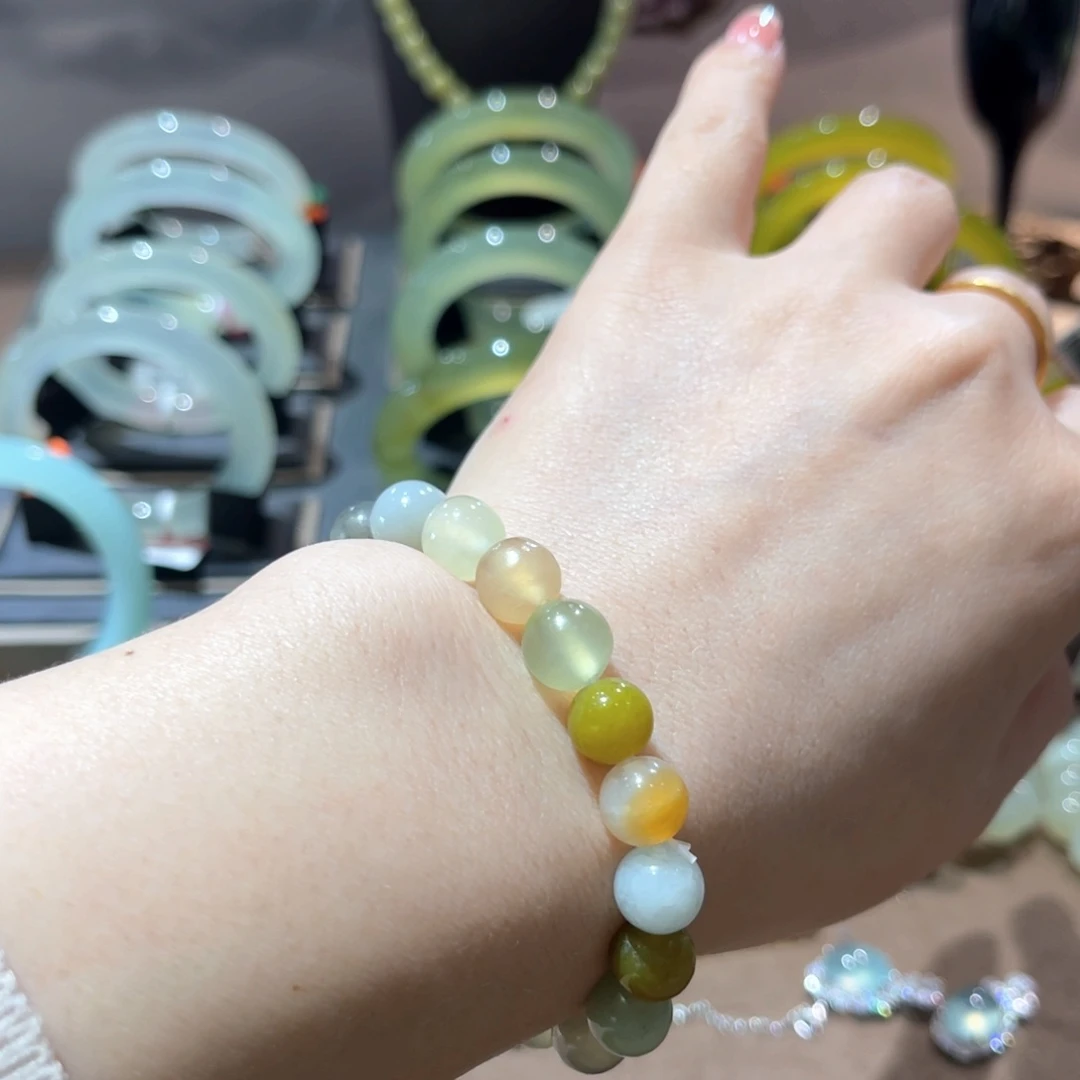 岫玉手镯未镶嵌手镯