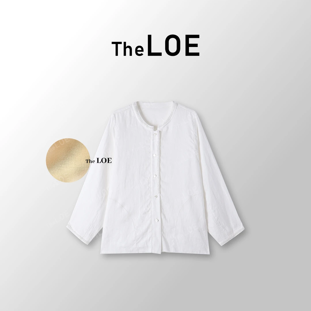 TheLOE/精致老钱衬衫 极简风100亚麻衬衫#03.03C-G3788