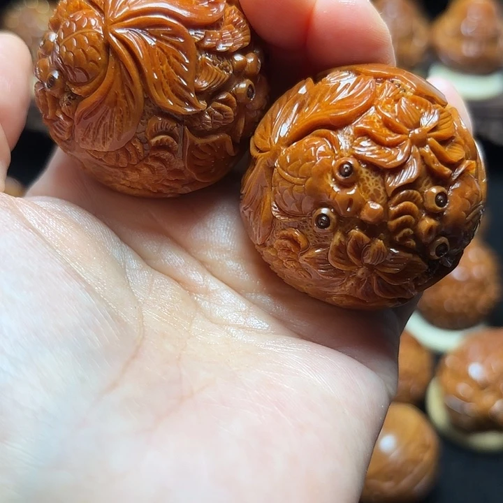 橄榄核手串/手链金玉满堂手球