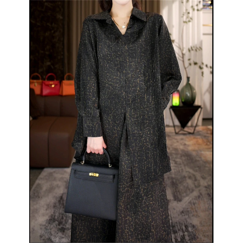 2025年新款春款上新俏丽时尚上档次洋气高档上衣裤子套装9994