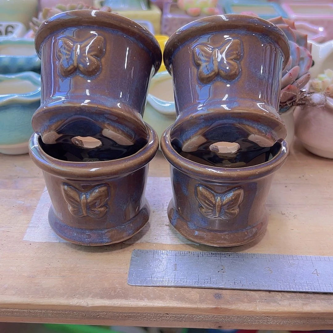 陶瓷花盆当场满12包邮