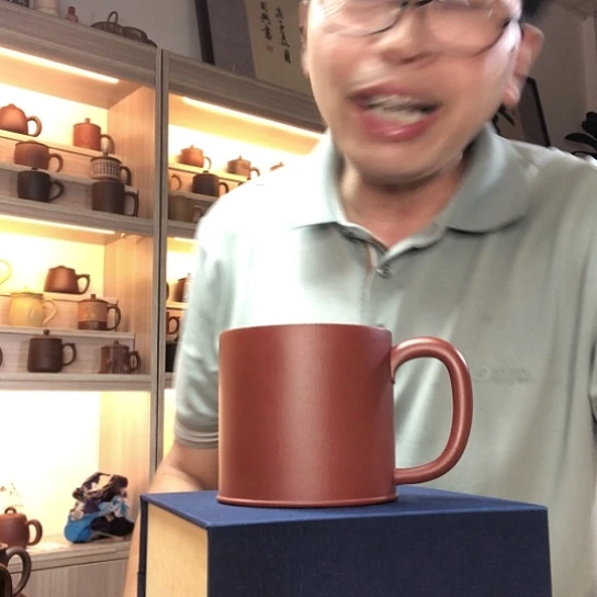 茶杯朱泥主人杯容量400