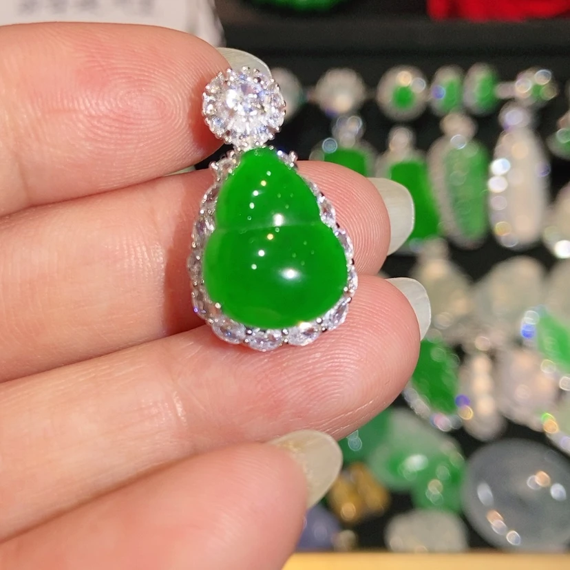 【闪购商品】颈饰未镶嵌翡翠天然翡翠