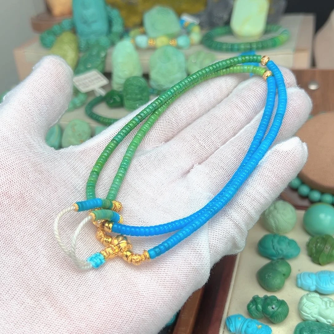 绿松石未镶嵌主播夏