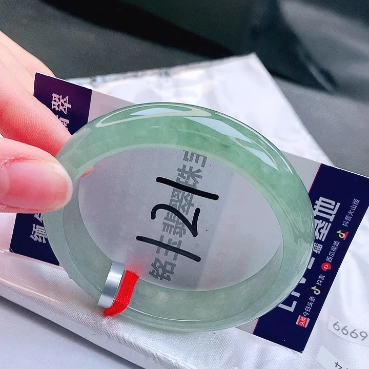 翡翠未镶嵌手镯缅甸天然a货翡翠手镯