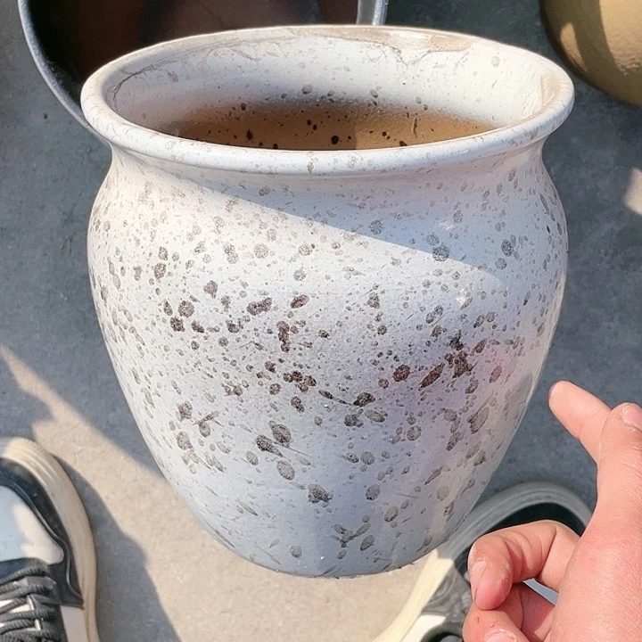 紫砂花盆瑕疵21.22花盆