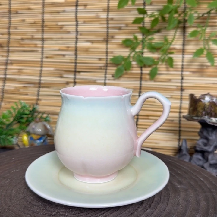 陶瓷景德镇高温颜色釉咖啡杯