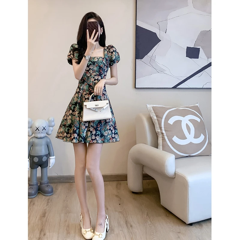 (非图片款)连衣裙碎花显瘦气质小个子时尚夏季法式印花
