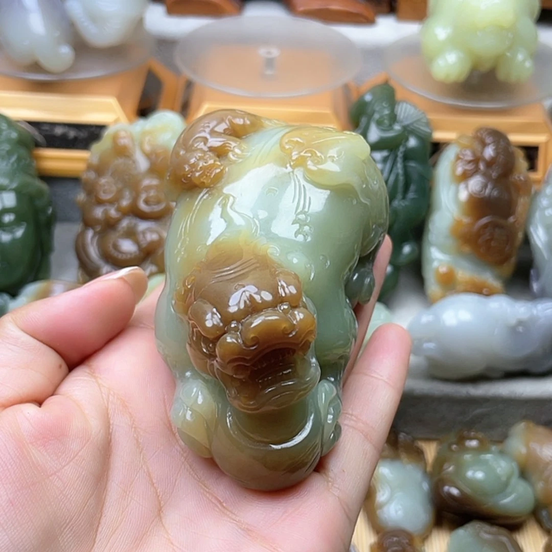 【闪购商品】和田玉未镶嵌挂件三**物