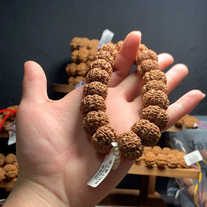 手串金刚菩提菠萝蜜夹板头货21mm