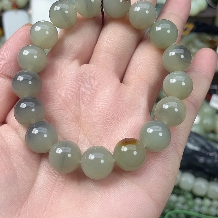 和田玉未镶嵌套链