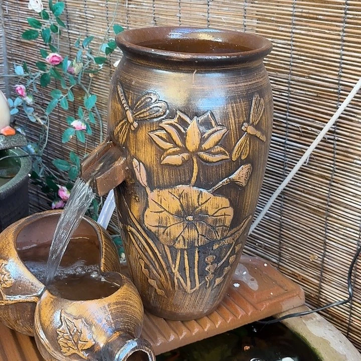 粗陶口径19/39，17/32/14➕15W水泵➕水管➕过滤棉