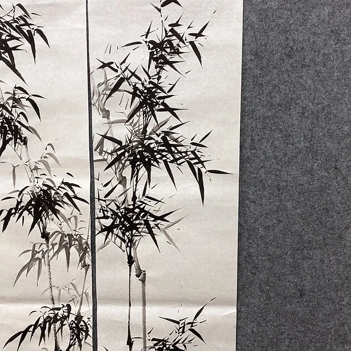 维***江竖款新中式装饰画