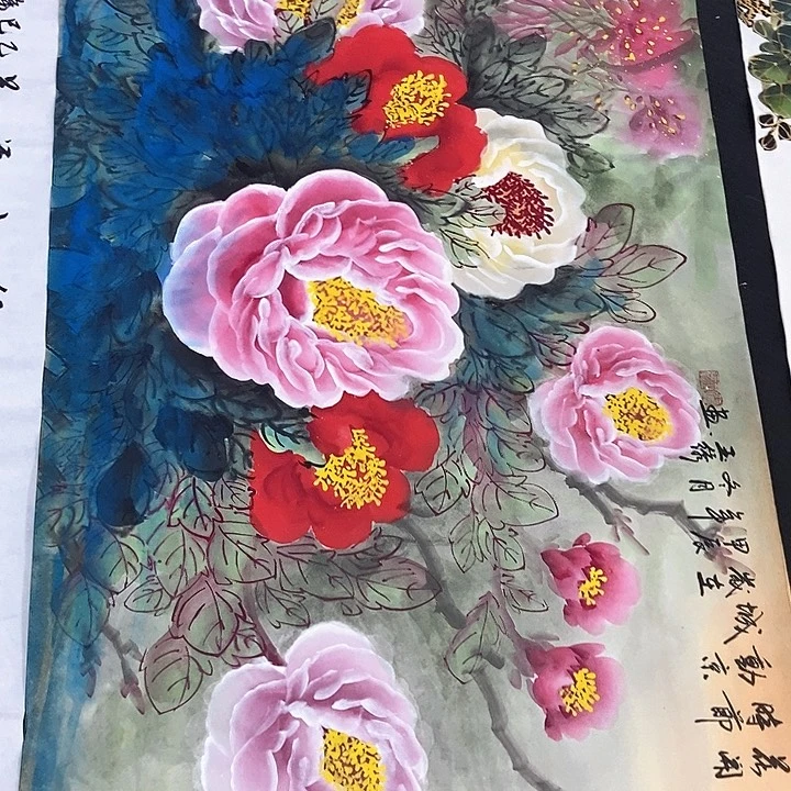 小周画廊的直播间