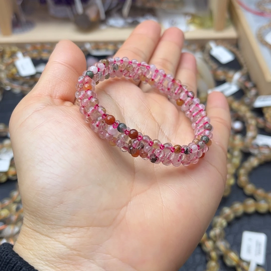 水晶手链未镶嵌天然