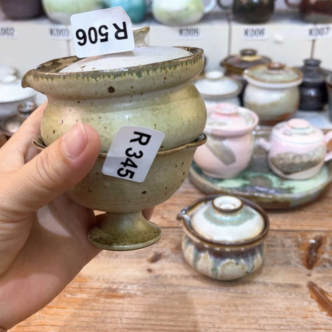 茶杯拼配泥茶*儿陶瓷艺术