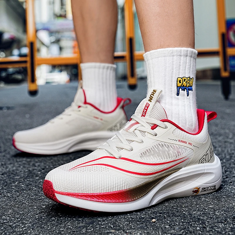 BTE/邦特跑步鞋男女夏季透气网面运动鞋防滑耐磨运动跑步