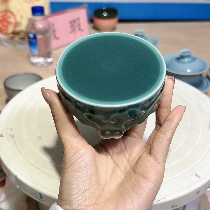 小米茶器龙泉青瓷