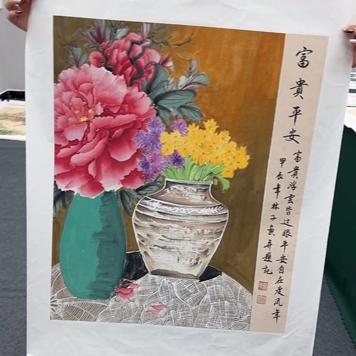 国画纯手绘作品大放漏！