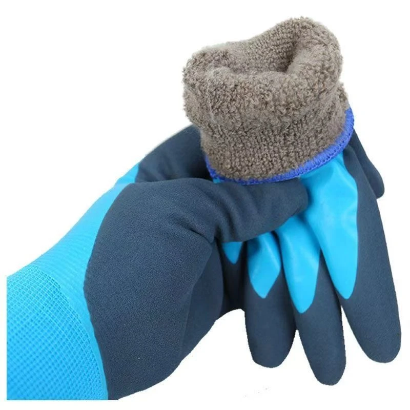冬季钓鱼手套防刺防水路亚手套冬钓专用保暖飞磕防割防冻加绒手套