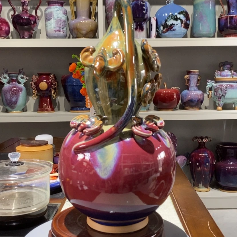 【闪购商品】瓷片钧瓷艺术作品……