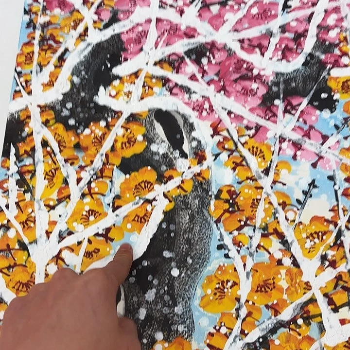 国画杜宝才老师去伪存真原作