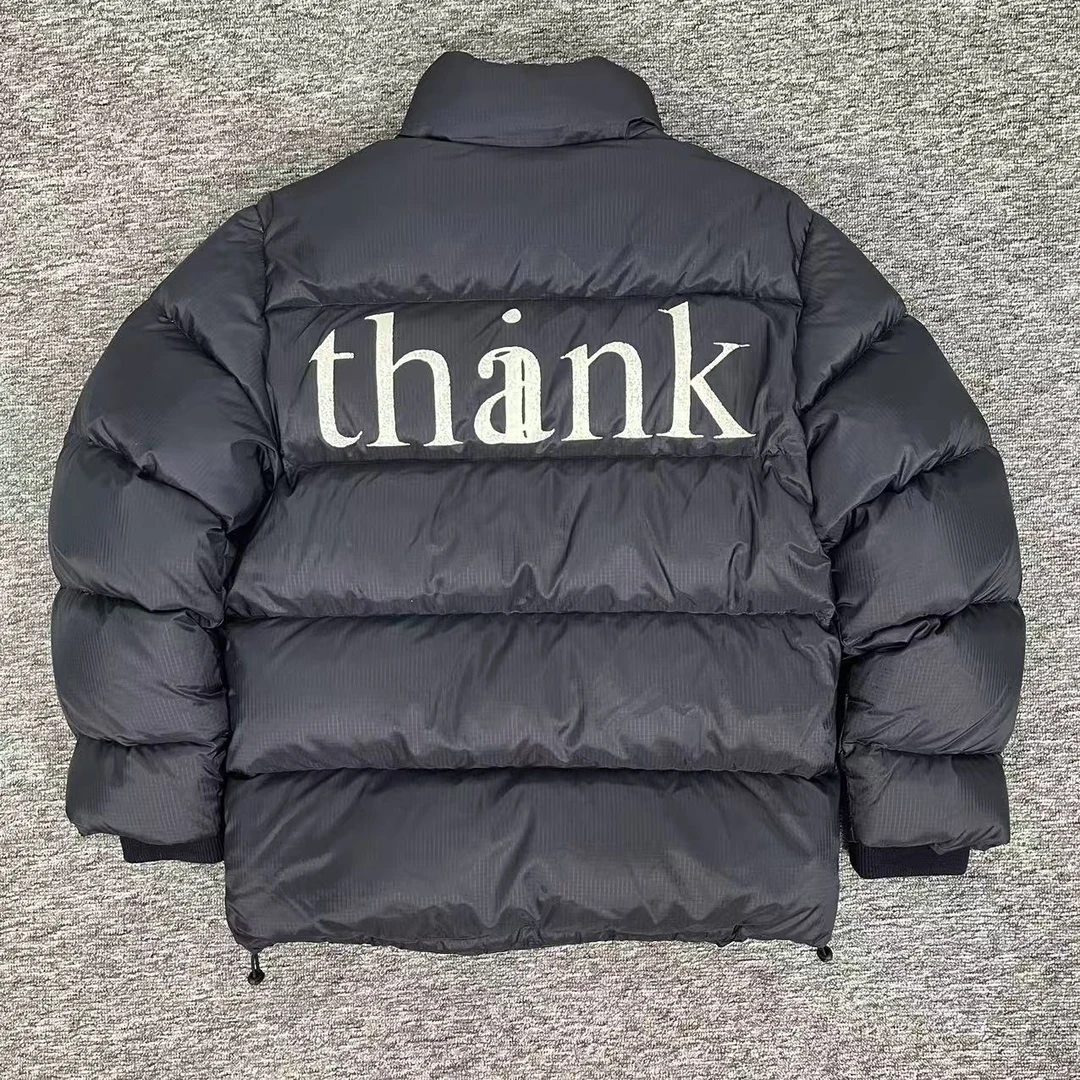 99新 GUCCI/古驰 Logo贴标字母印花羽绒服/48码98新