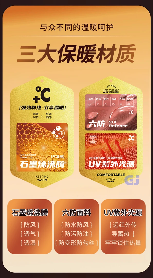 (J普专柜户外正品）9A级六防秋冬季紫外光源登山裤-2029