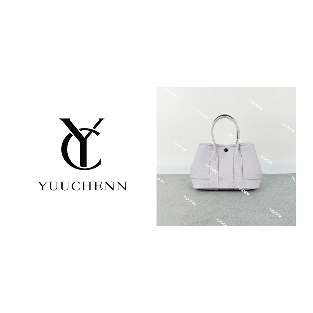 YUUCHENN手工【花园包】进口牛皮23cm原创设计高定真皮包 HH6163