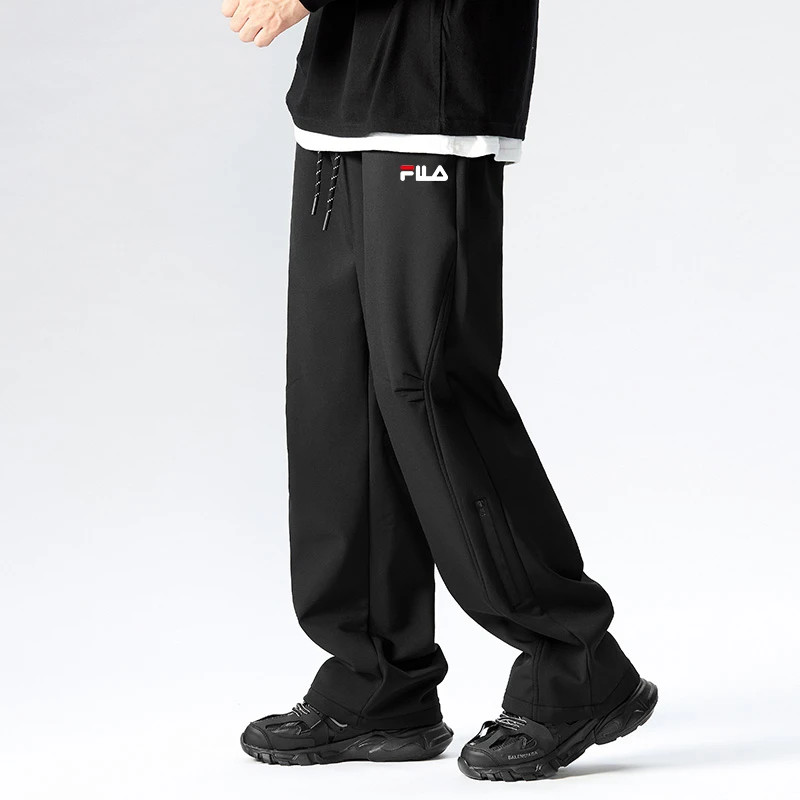 一折区|防水工装裤秋季宽松休闲裤运动大码阔腿长裤男士直筒百搭