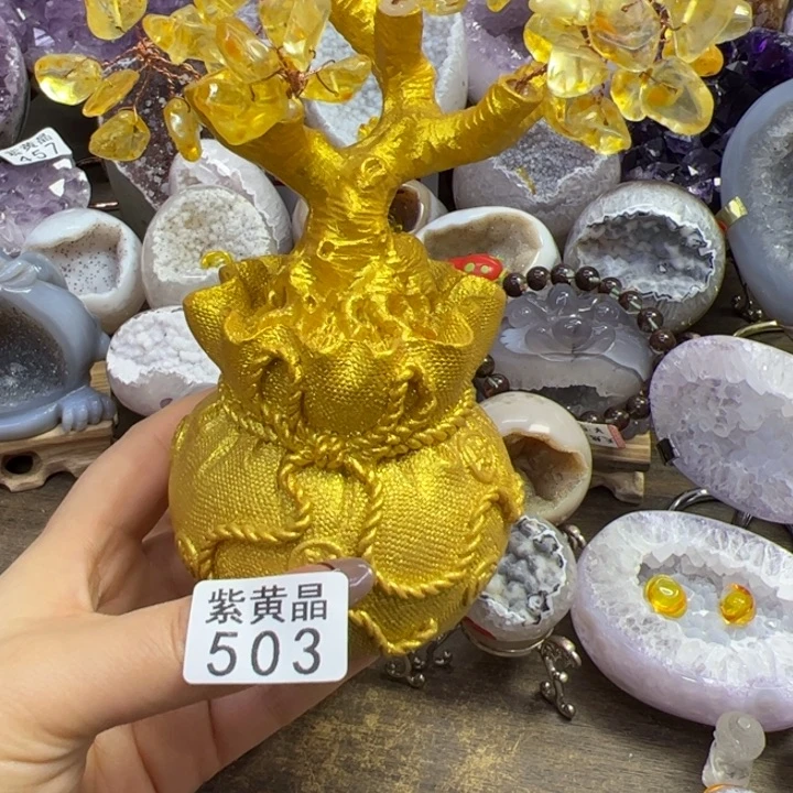 未镶嵌大型摆件（非配饰）紫晶503