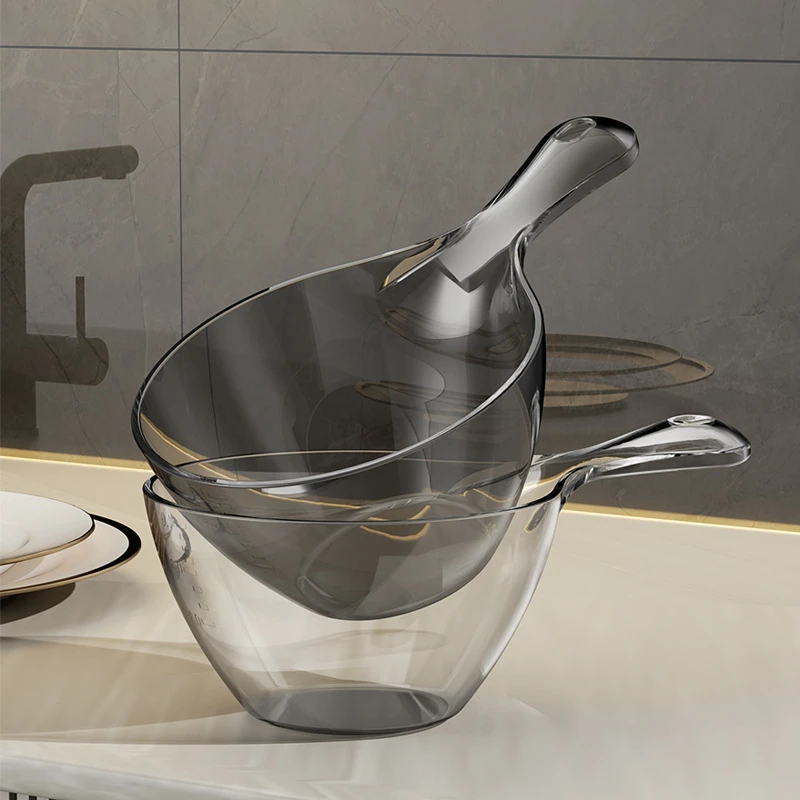 浇花水勺花园家用厨房长柄水瓢带嘴水勺厨房做饭蓄水桶瓢子水舀子