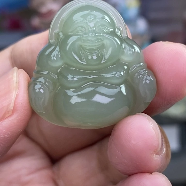 和田玉未镶嵌颈饰大**沙