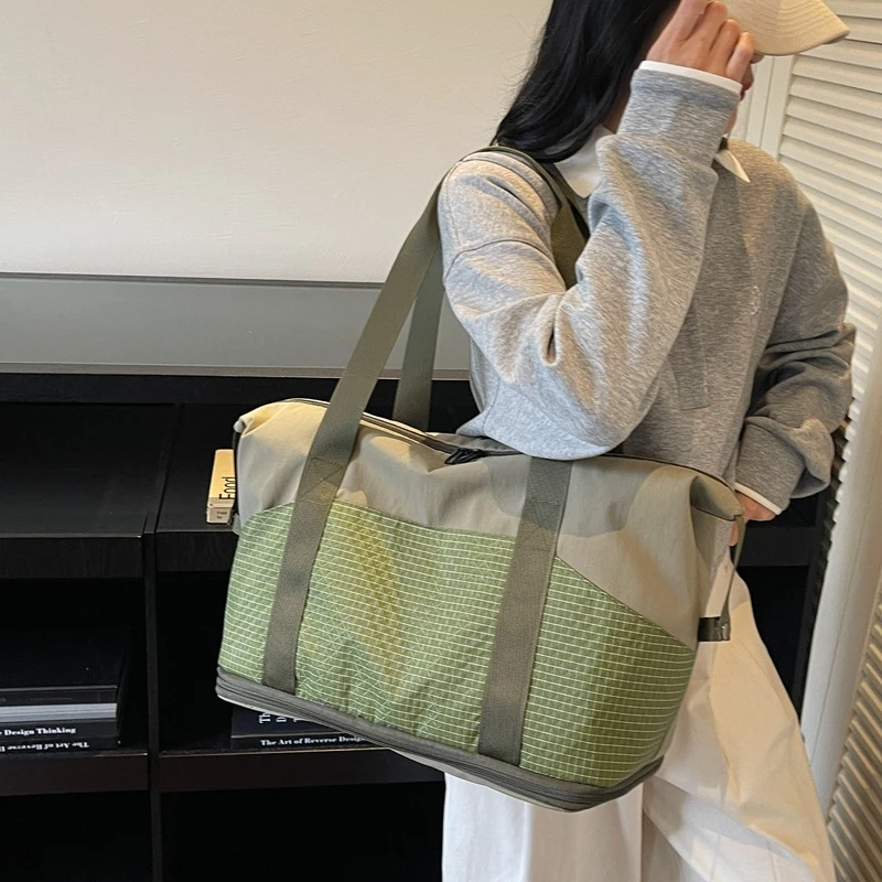 旅行包高颜值干湿分离外出手拎包防水大容量行李包学生书包健身包