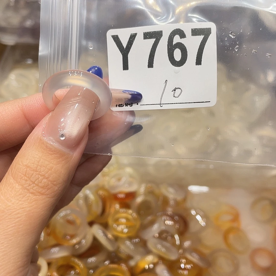 玛瑙/玉髓未镶嵌戒指767
