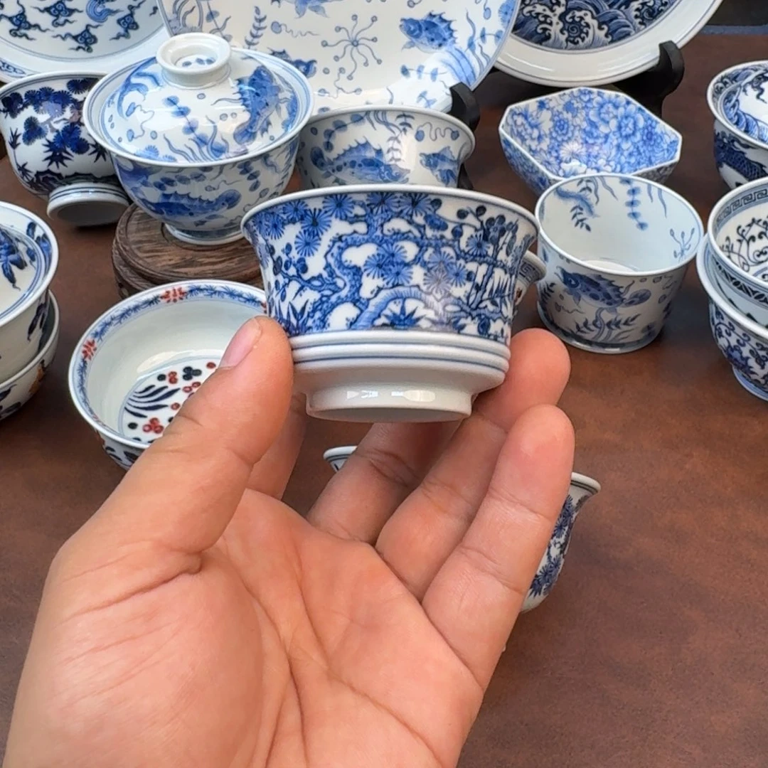 逍***客摆件陶松竹梅小马蹄