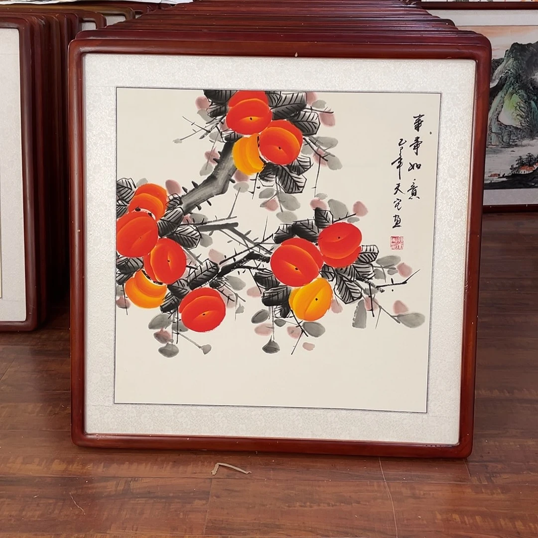 国画带框尺寸63*63厘米