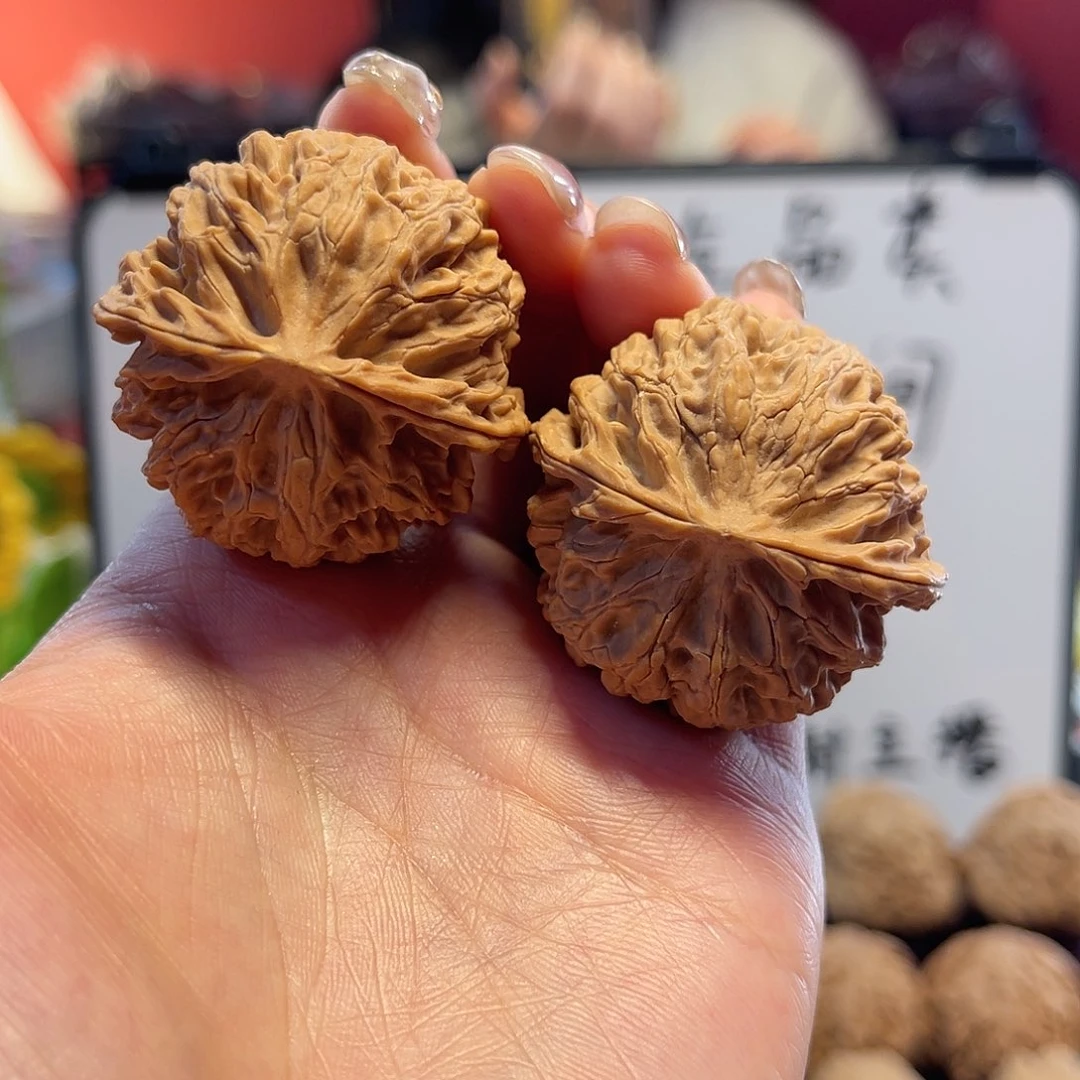 【闪购商品】文玩核桃把件39苹果园全品