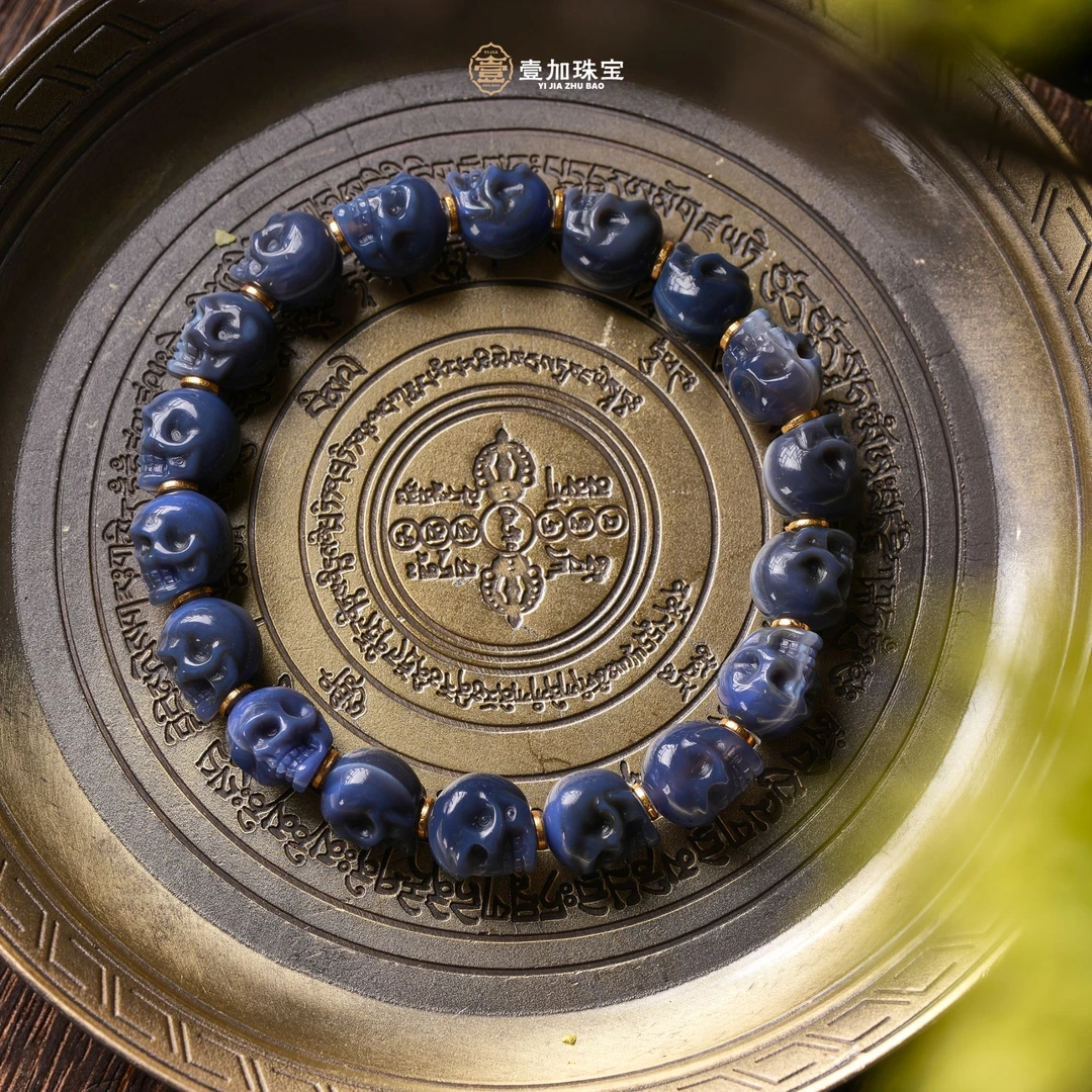 小青|手工设计一线蓝药师呆呆手串多样性发一2342Z