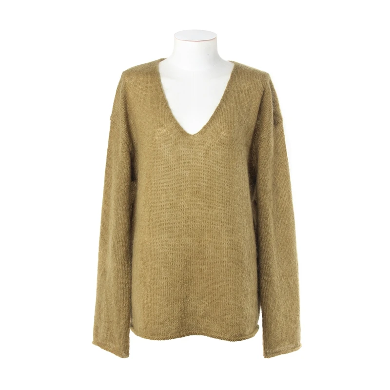 【NATURAL GIFT】设计师款休闲松弛休闲感女士百搭毛衣 24NGW043