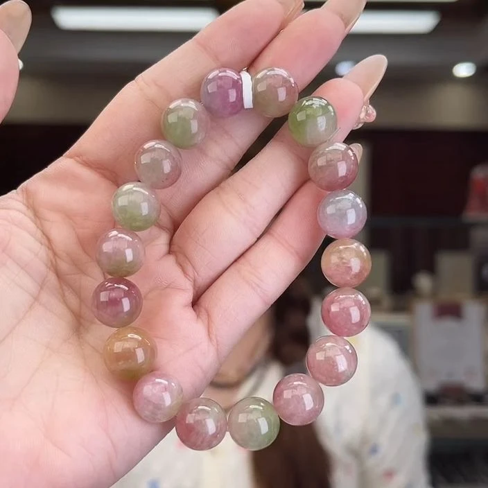 12472945碧玺/未镶嵌11mm+碧玺单圈45多样性发货