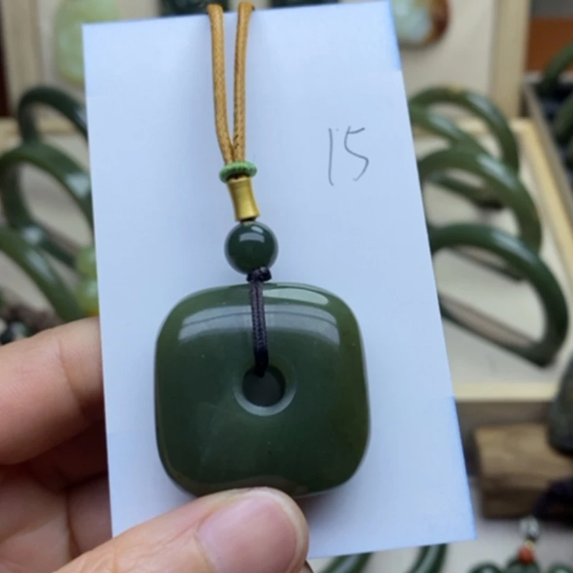 【闪购商品】和田玉挂件未镶嵌沐***串