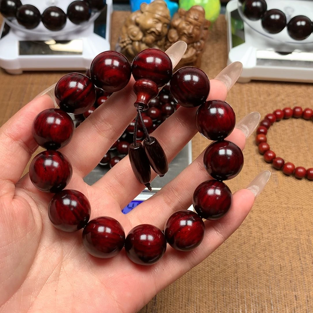 檀香紫檀（小叶紫檀）沐*1.8泥料火焰纹