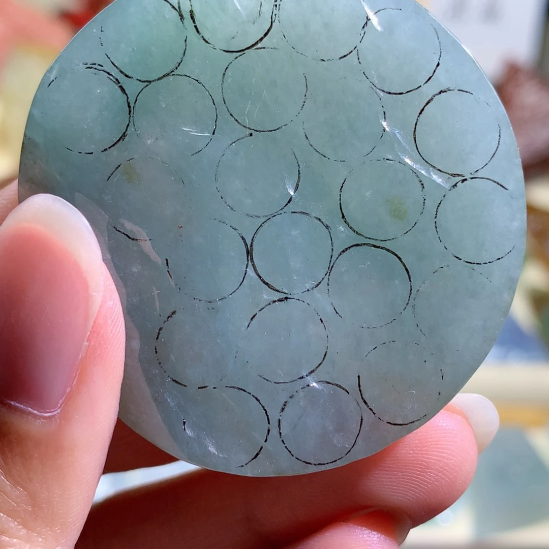 颈饰未镶嵌定制翡翠翡翠