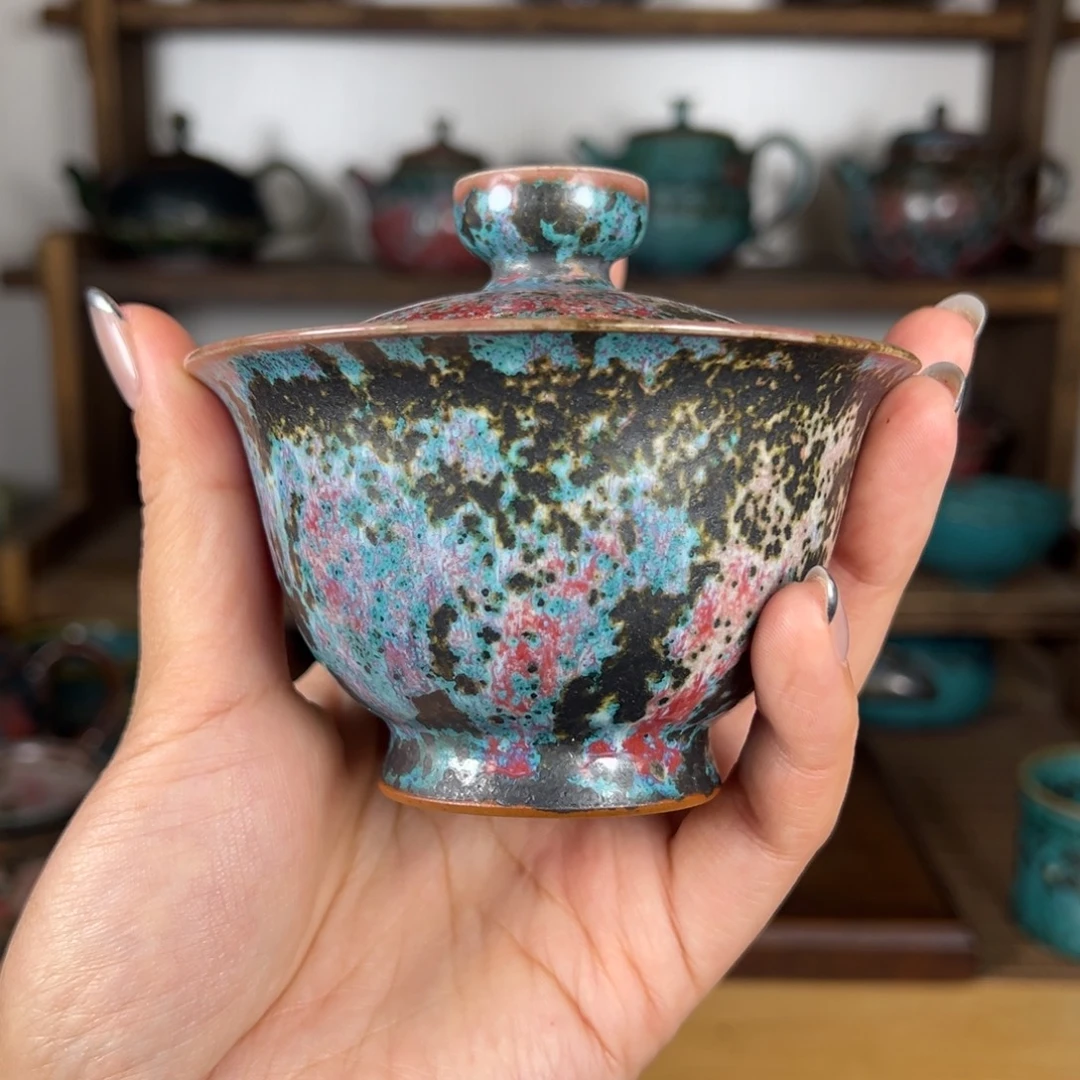 用***1摆件陶李自伟钧瓷 神垕镇原产地